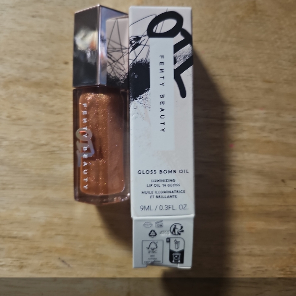 NIB Fenty Beauty GLOSS BOMB OIL IN FROSTED BUNZ 05